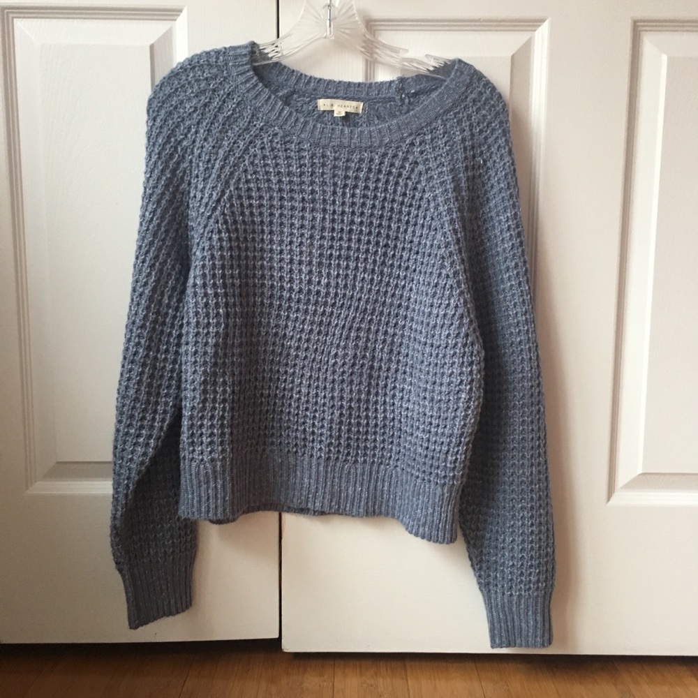 Blue sweater TAGS STILL ON
